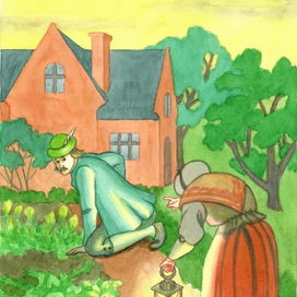 Рапунцель. Иллюстрация 1