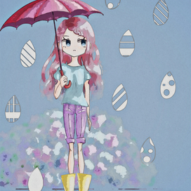 Аниме героиня.