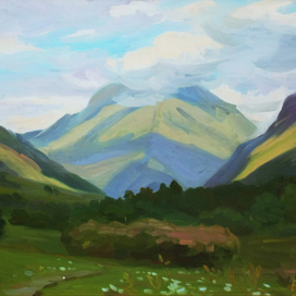 Горное ущелье