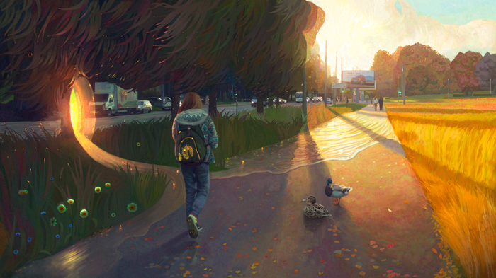 Параллельный вечер (фрагмент новой работы)