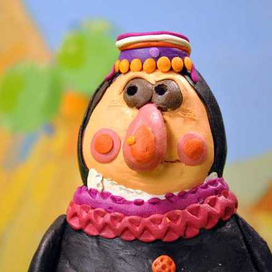 Герои армянских сказок, сделанные из пластилина