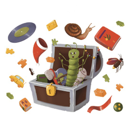 Фрагмент обложки для детской книги