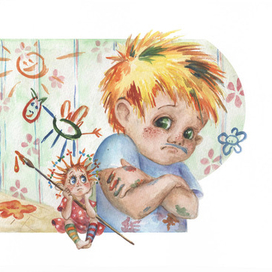 Иллюстрация к стихотворению Г.Дядиной "Фантазия"