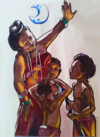 Иллюстрации к африканским сказкам