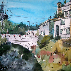 под южным солнцем.