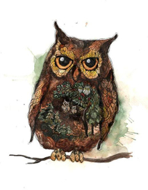 Сова с секретом