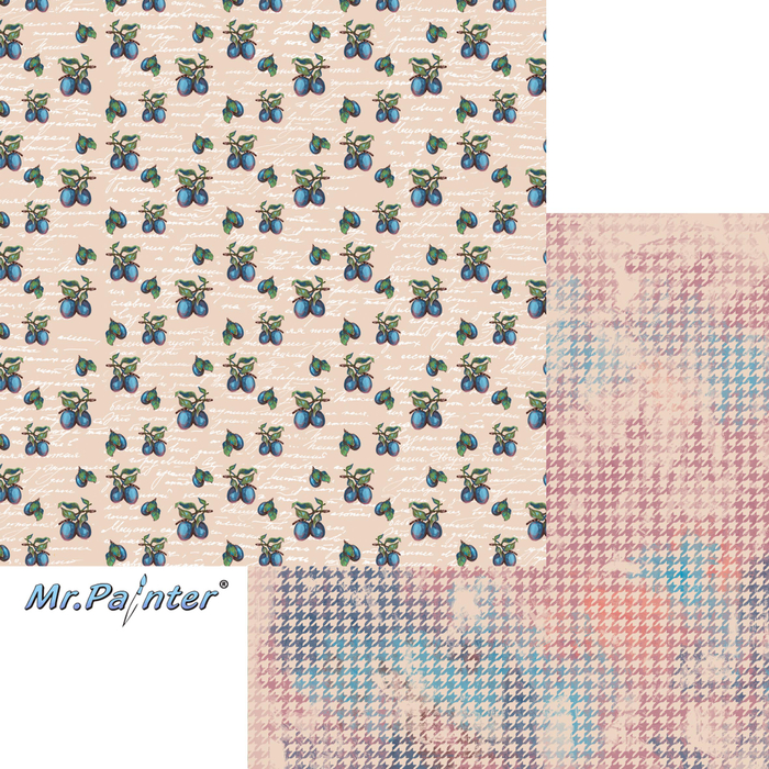 Лист для скрапбукинга "Сказки августа"