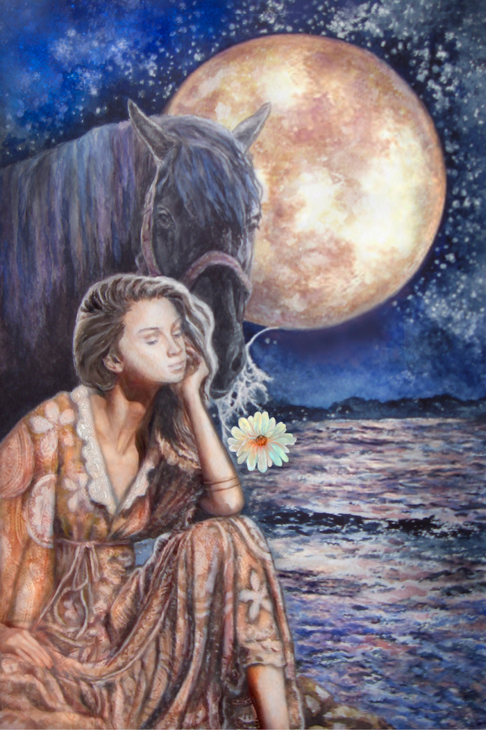 С лунной ромашкой по лунной дорожке ...