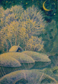 зимним вечером