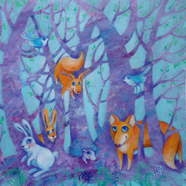  "Сказки весеннего леса..."