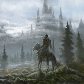 "Призрачные горы" (Ghost mountains)