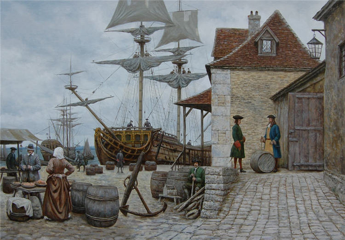 Таможня в порту