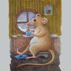 Чай с печеньками