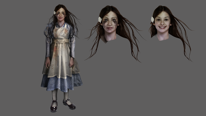 девочка призрак