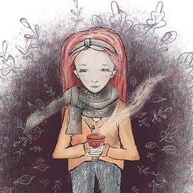 Вся в мыслях