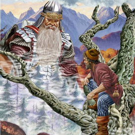 Муромец и Святогор