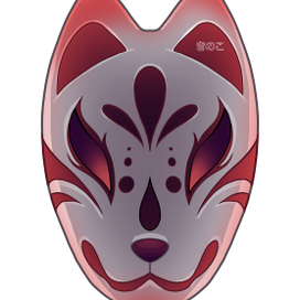 Маска Кицунэ