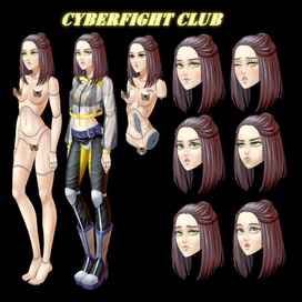 Героиня для компьютерной игры