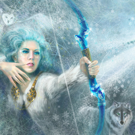 Скади - богиня зимы