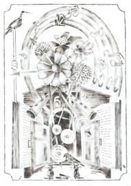 Иллюстрация к лирической повести-поэме отца В. Власенко *Просто Иолий*.