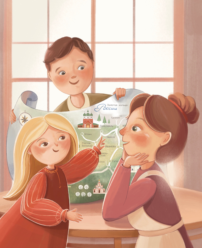 Обложка для книги «Путешествие Моти по городам России»