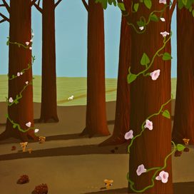 Белая лошадка