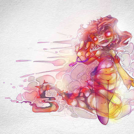 Разработка дизайна игрового персонажа в его негативной ипостаси :) 