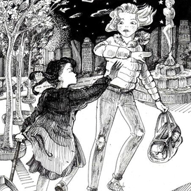 Иллюстрация «Ведьмин зов» 