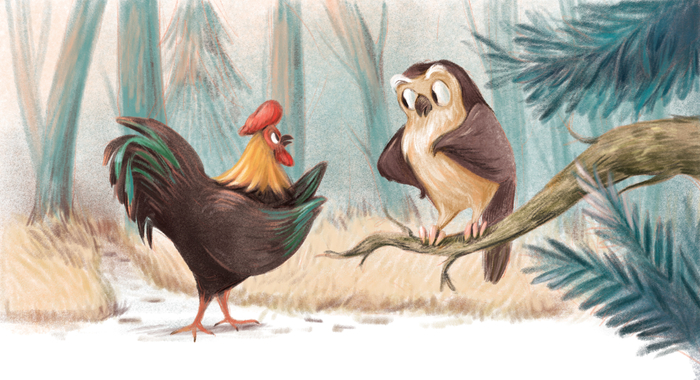 Иллюстрация для книги из серии "Полезные сказки"