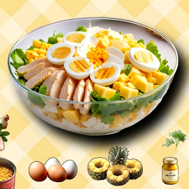 Chicken breast salad