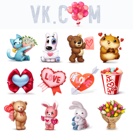 Иконки подарков для ВКонтакте