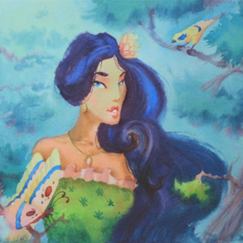 Восточная красавица