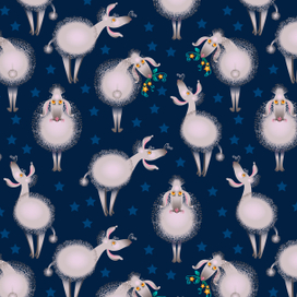 Раз овечка, два овечка...