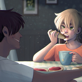 УТРО ЛЕТО БУТЕРБРОД