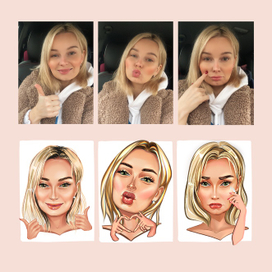 Стикеры по фото на заказ