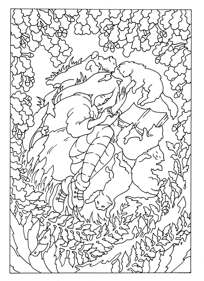 Кошачьи нежности.