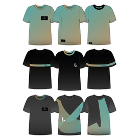 Пример дизайна футболки с логотипом