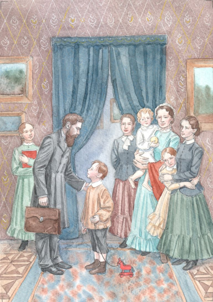 "Братья Третьяковы, основатели Третьяковской галереи"