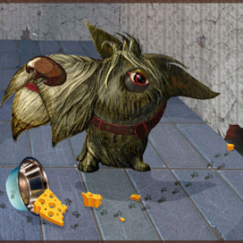 Терьер и мышь