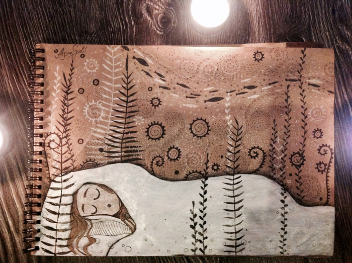 сны художницы.