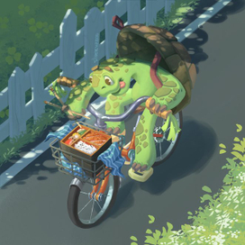 По дороге в школу