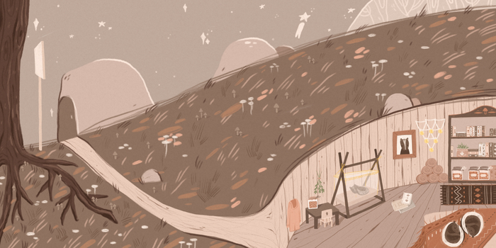 illustration for the book