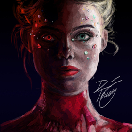 NEON PORTRAITS. ELLE