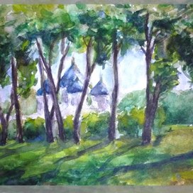 Сквозь деревья