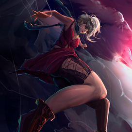 Иллюстрация с персонажем