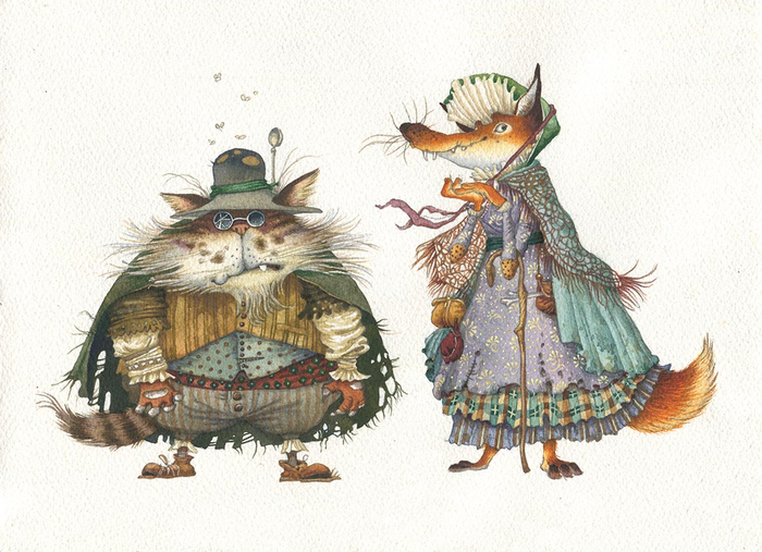 Кот Базилио и Лиса Алиса