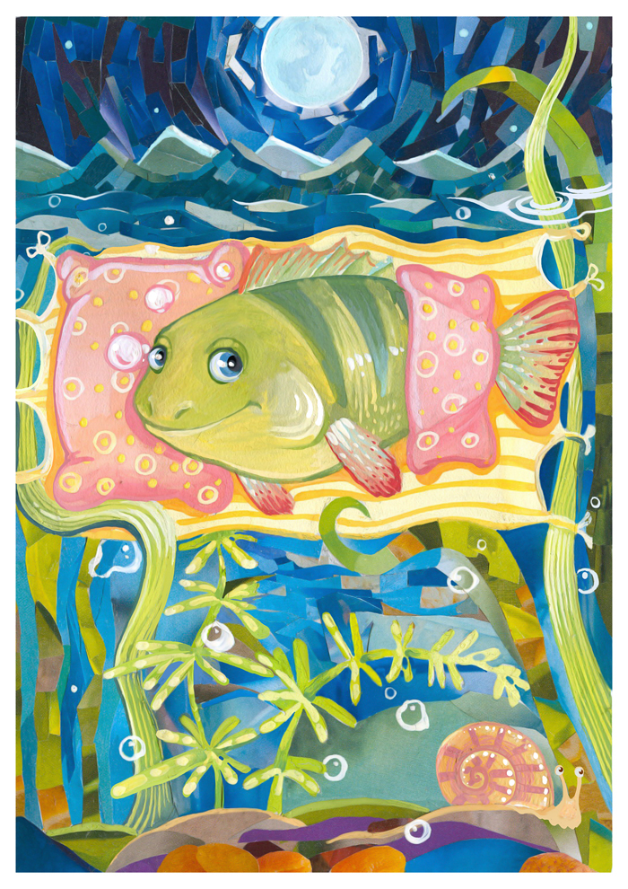 И. Токмакова. Где спит рыбка