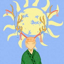 "Оленье солнце"