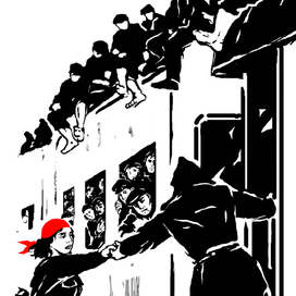 Иллюстрация ко 1й главе 2й части романа "Как закалялась сталь"