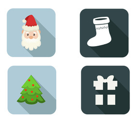 Рождественские иконки